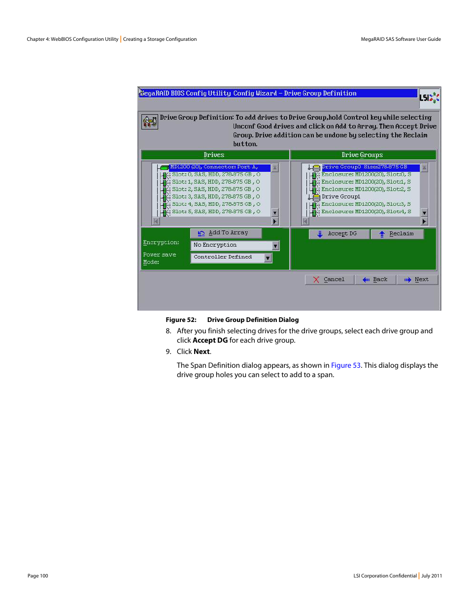 Avago Technologies MegaRAID Fast Path Software User Manual | Page 100 / 502