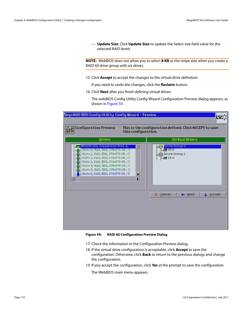 Avago Technologies MegaRAID Fast Path Software User Manual | Page 110 / 502