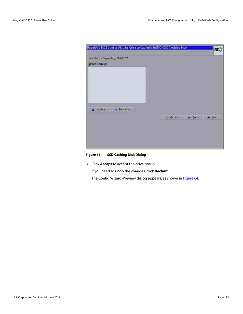 Avago Technologies MegaRAID Fast Path Software User Manual | Page 115 / 502