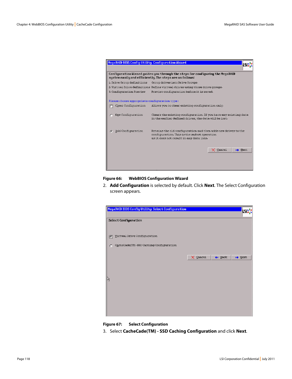 Avago Technologies MegaRAID Fast Path Software User Manual | Page 118 / 502