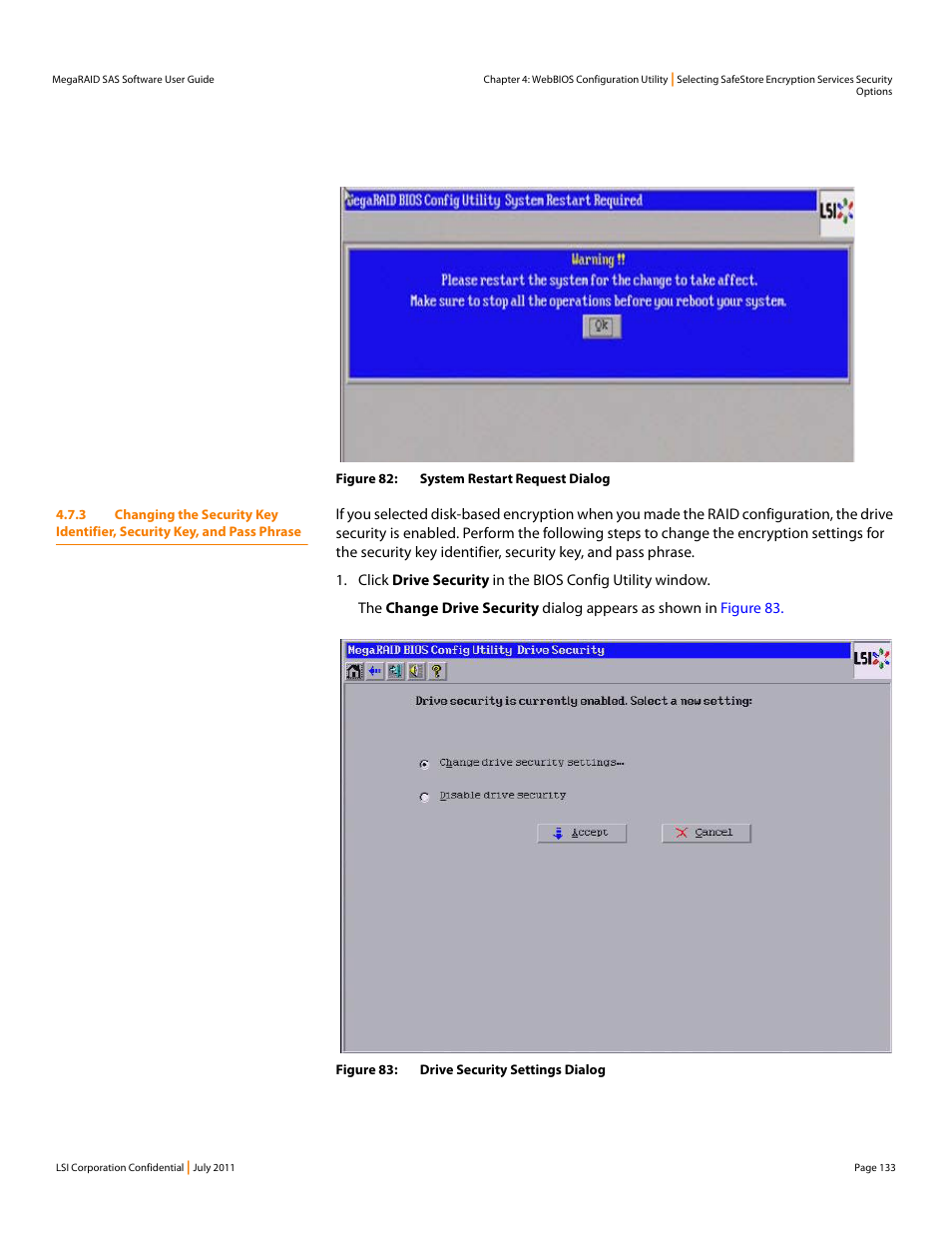 Avago Technologies MegaRAID Fast Path Software User Manual | Page 133 / 502