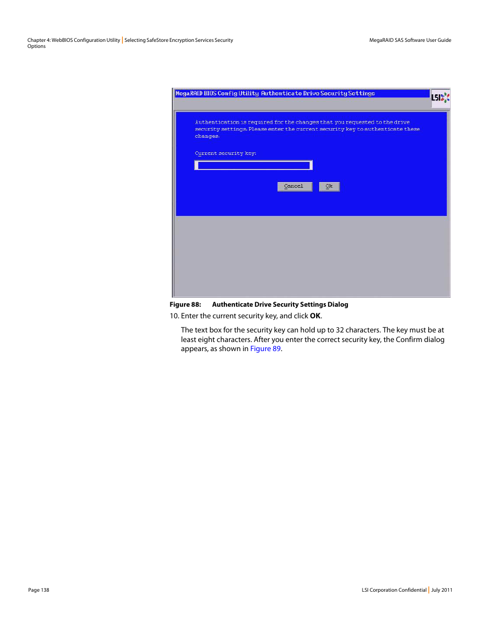 Avago Technologies MegaRAID Fast Path Software User Manual | Page 138 / 502