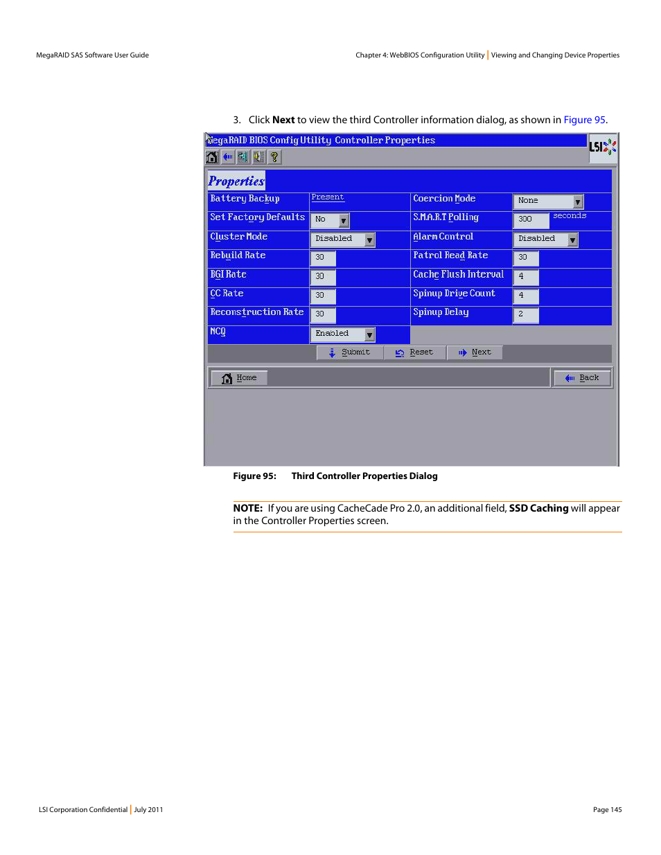 Avago Technologies MegaRAID Fast Path Software User Manual | Page 145 / 502