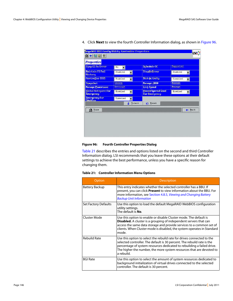 Avago Technologies MegaRAID Fast Path Software User Manual | Page 146 / 502