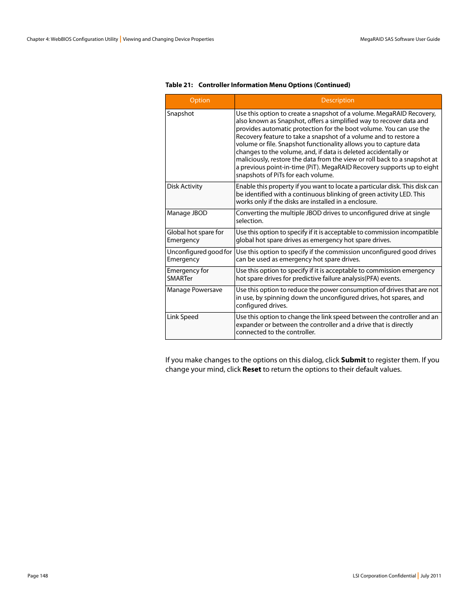 Avago Technologies MegaRAID Fast Path Software User Manual | Page 148 / 502