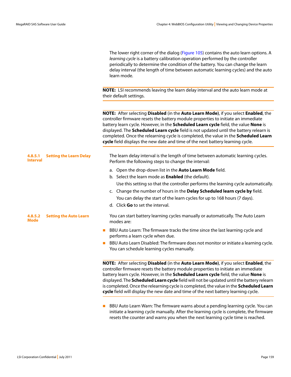 Avago Technologies MegaRAID Fast Path Software User Manual | Page 159 / 502