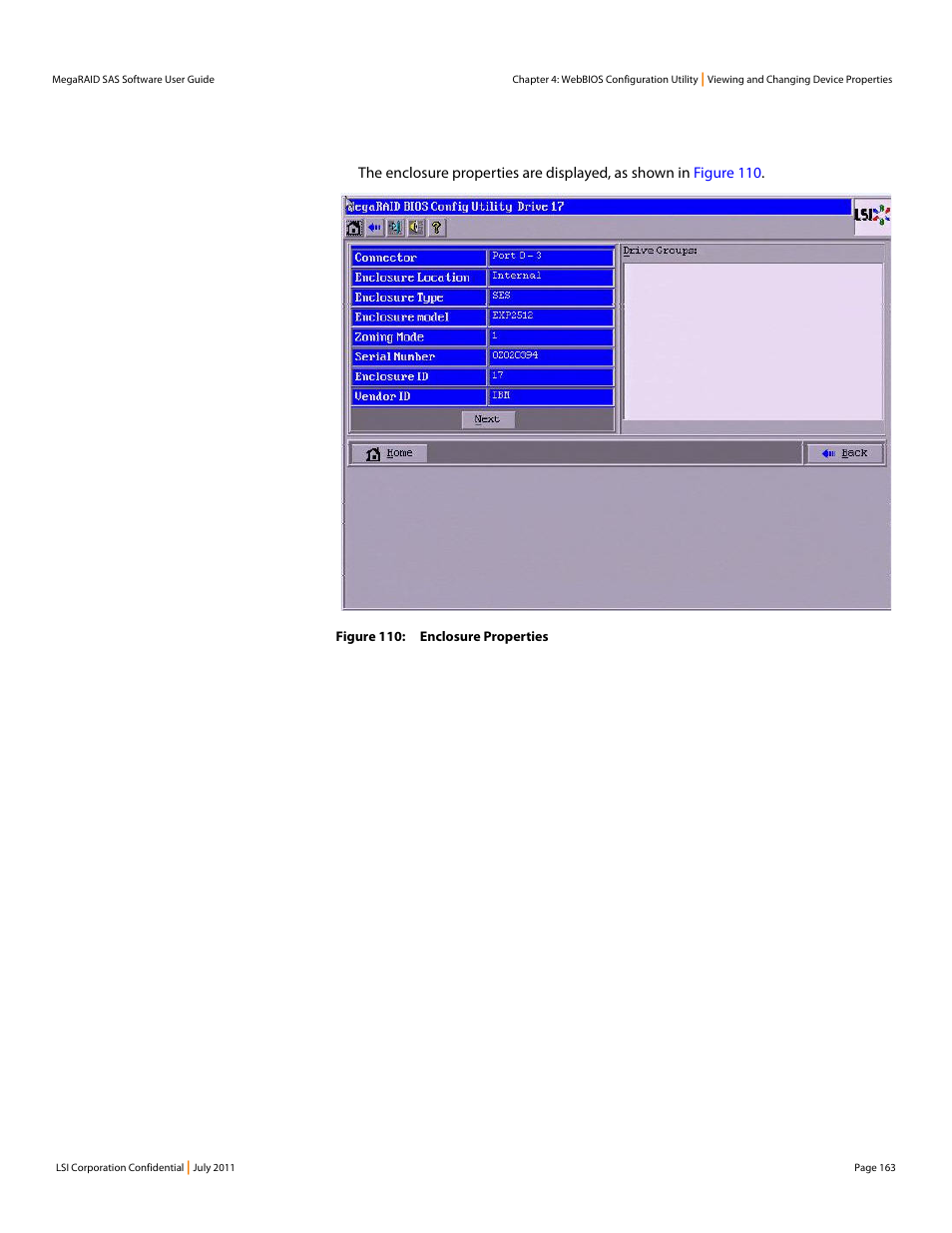 Avago Technologies MegaRAID Fast Path Software User Manual | Page 163 / 502