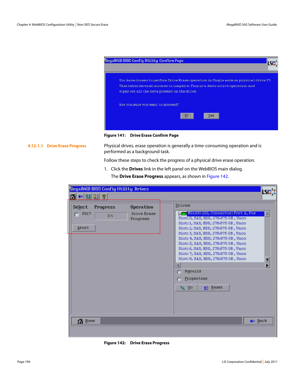 Avago Technologies MegaRAID Fast Path Software User Manual | Page 194 / 502