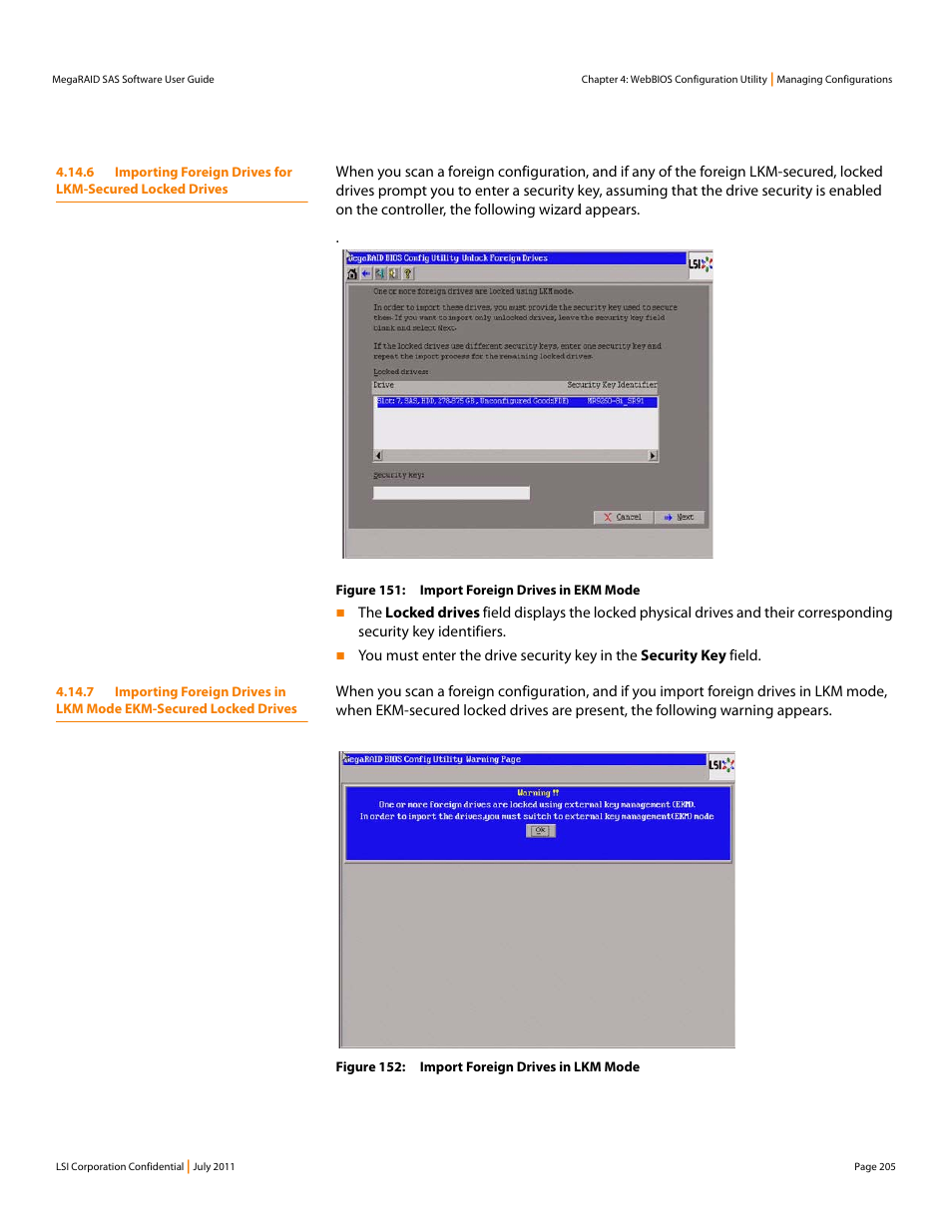 Avago Technologies MegaRAID Fast Path Software User Manual | Page 205 / 502
