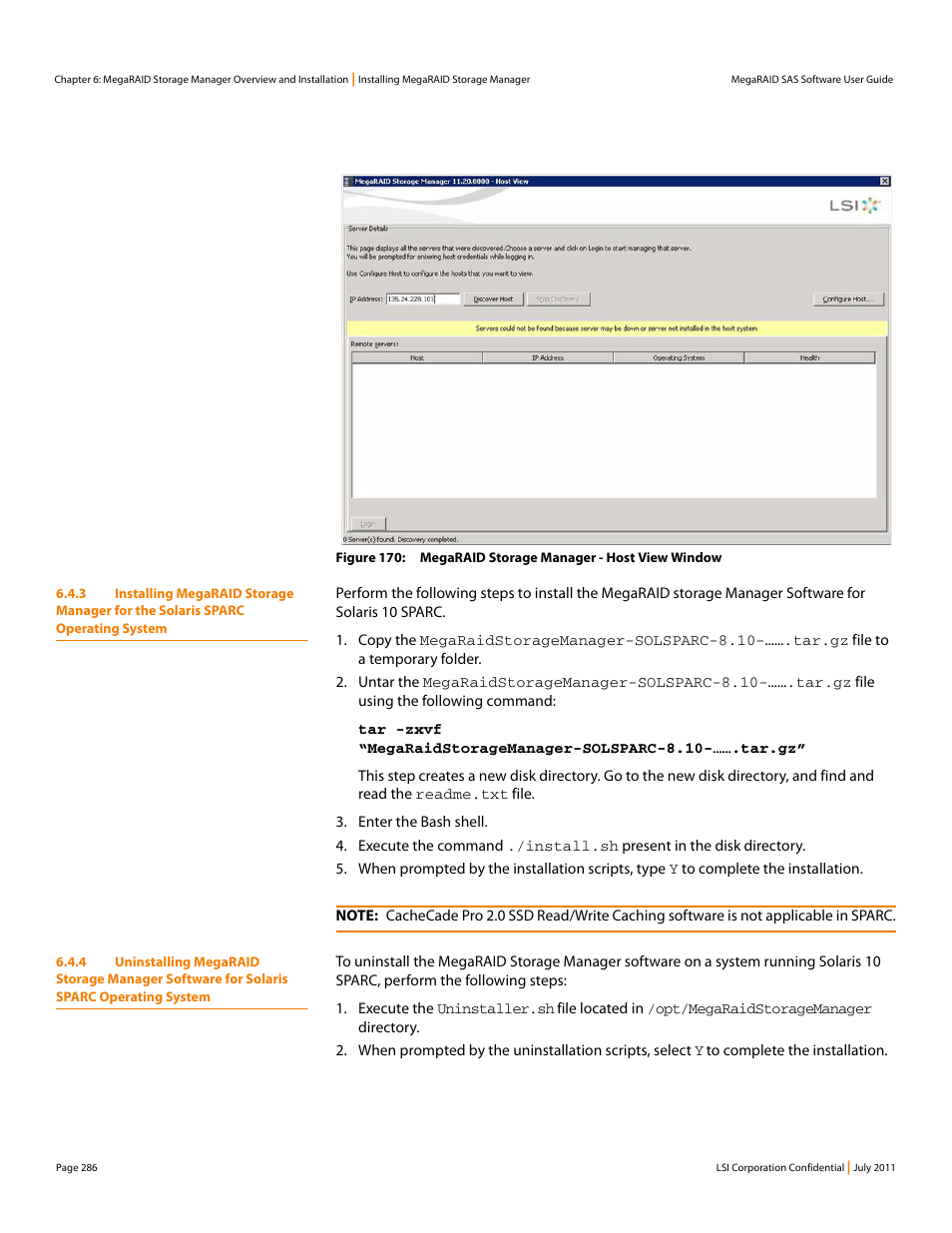 Avago Technologies MegaRAID Fast Path Software User Manual | Page 286 / 502