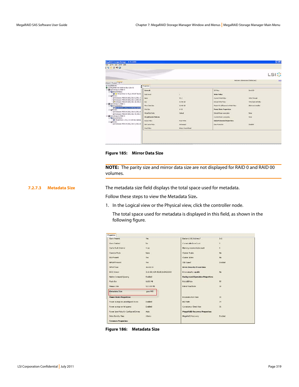 Avago Technologies MegaRAID Fast Path Software User Manual | Page 319 / 502