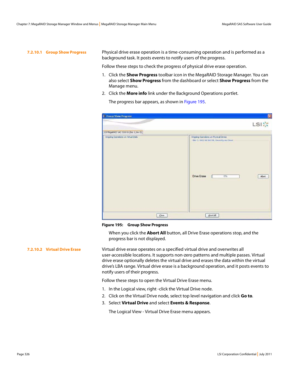 Avago Technologies MegaRAID Fast Path Software User Manual | Page 326 / 502