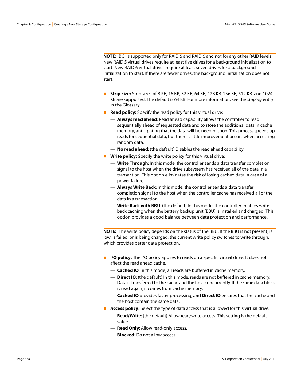 Avago Technologies MegaRAID Fast Path Software User Manual | Page 338 / 502