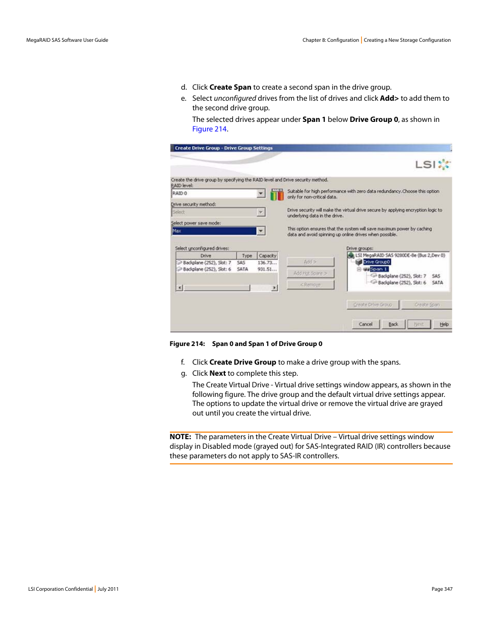 Avago Technologies MegaRAID Fast Path Software User Manual | Page 347 / 502