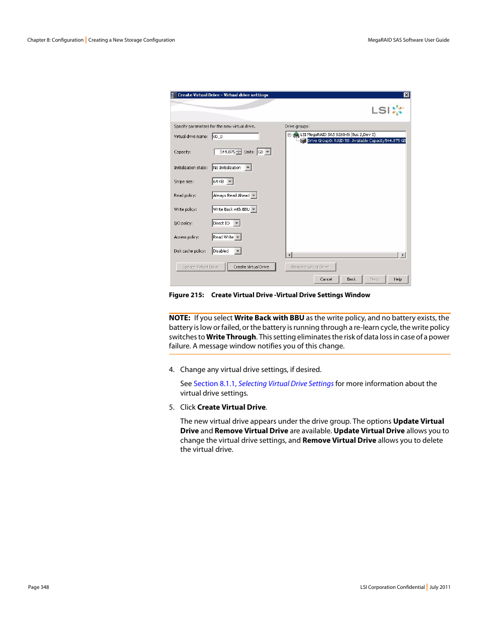 Avago Technologies MegaRAID Fast Path Software User Manual | Page 348 / 502