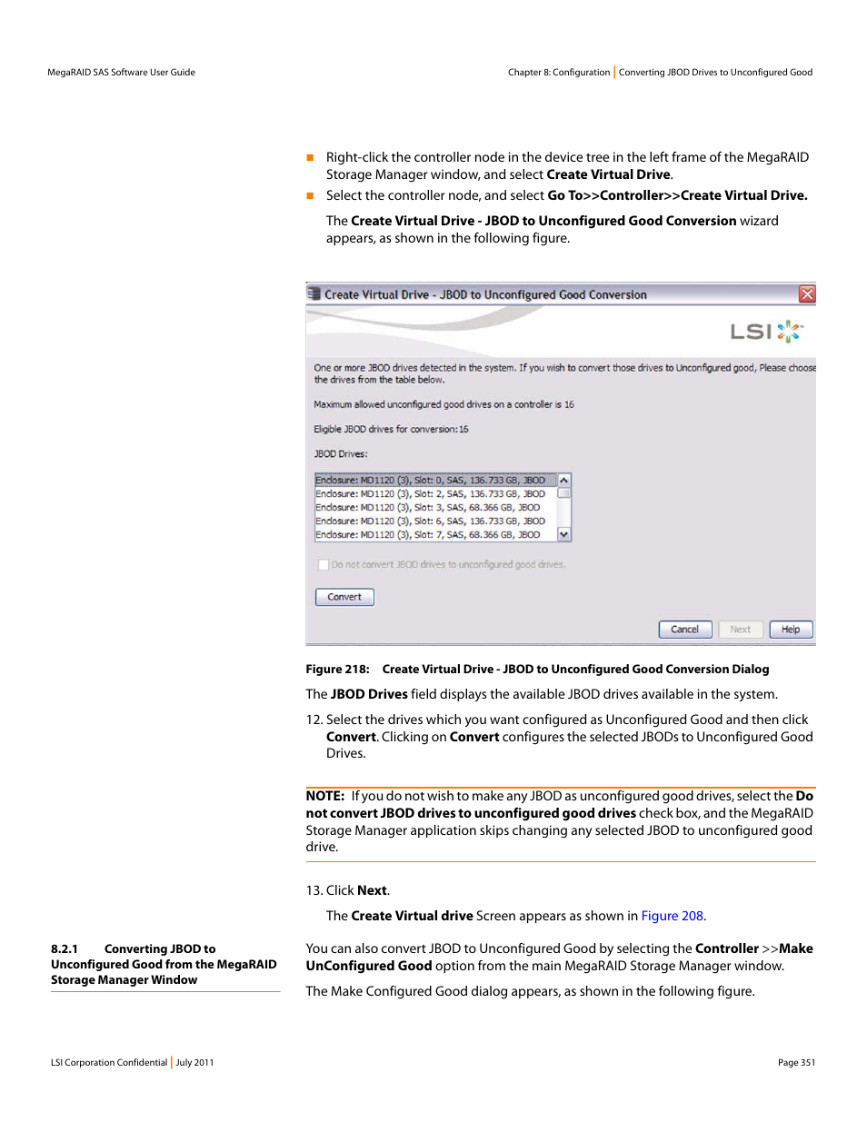 Avago Technologies MegaRAID Fast Path Software User Manual | Page 351 / 502