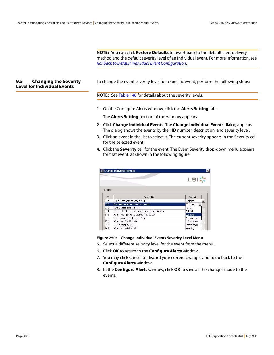 Avago Technologies MegaRAID Fast Path Software User Manual | Page 380 / 502