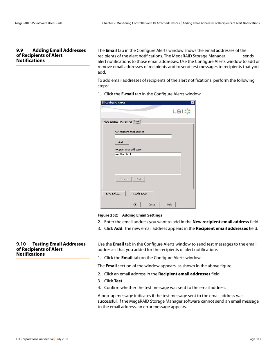 Avago Technologies MegaRAID Fast Path Software User Manual | Page 383 / 502