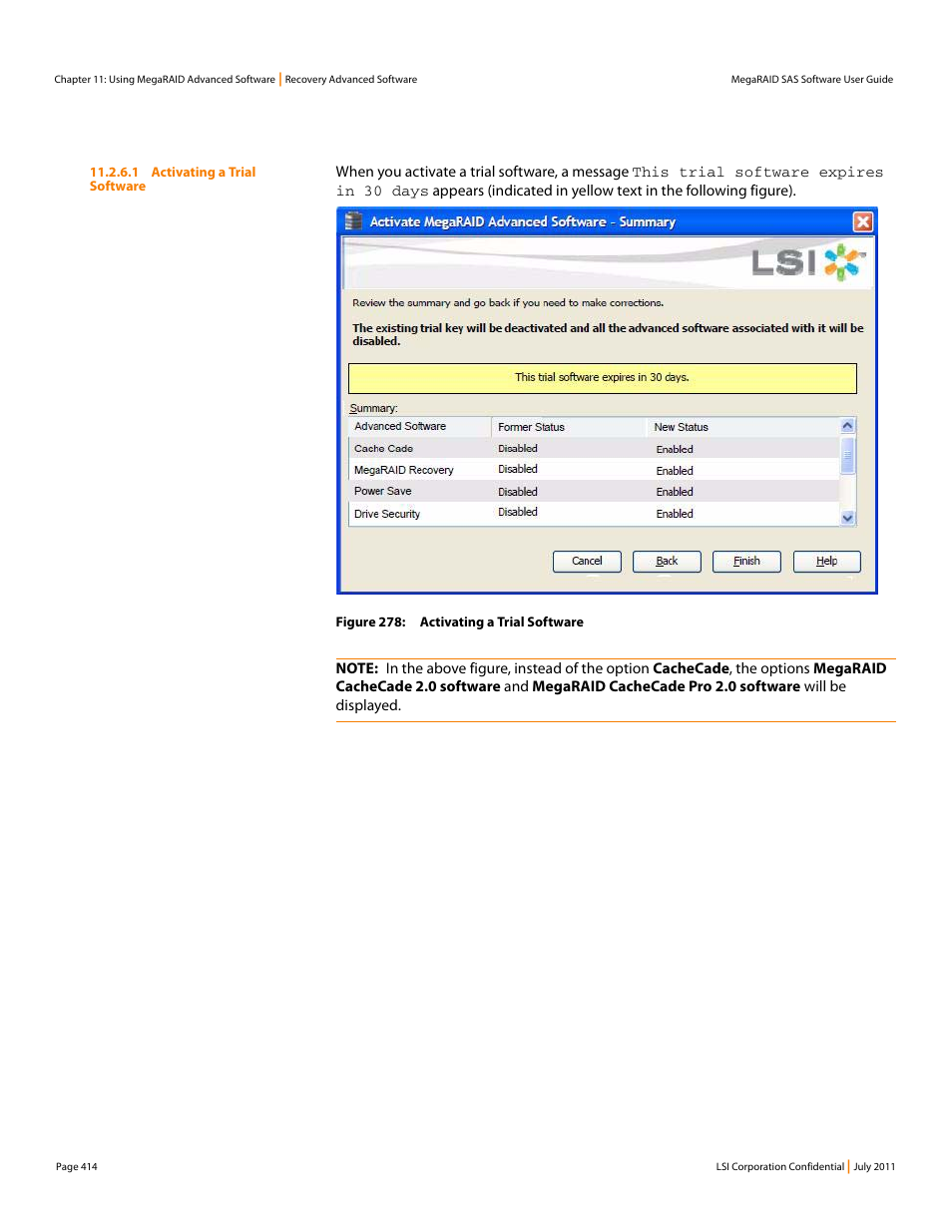 Avago Technologies MegaRAID Fast Path Software User Manual | Page 414 / 502