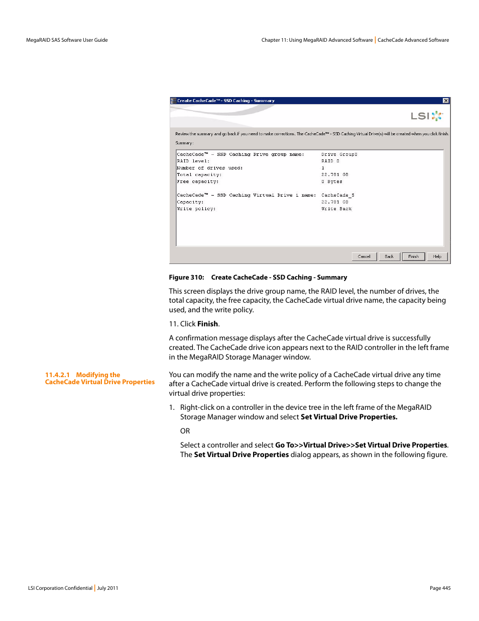 Avago Technologies MegaRAID Fast Path Software User Manual | Page 445 / 502