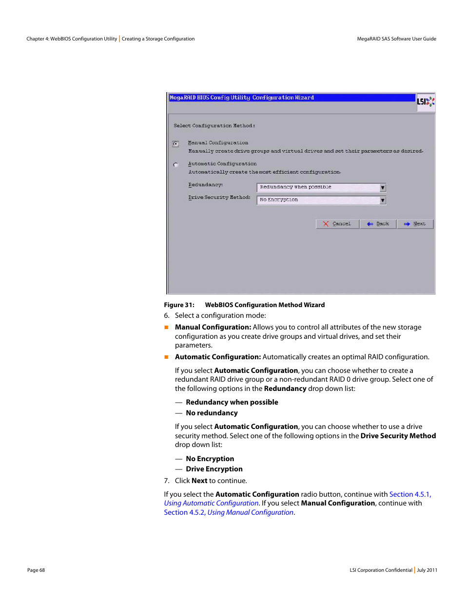 Avago Technologies MegaRAID Fast Path Software User Manual | Page 68 / 502
