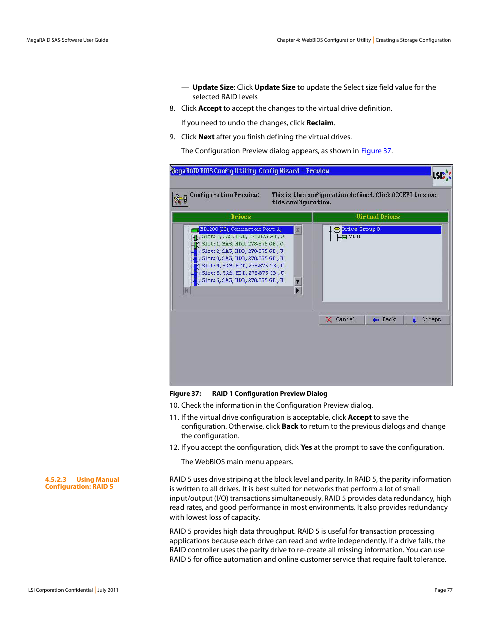 Avago Technologies MegaRAID Fast Path Software User Manual | Page 77 / 502