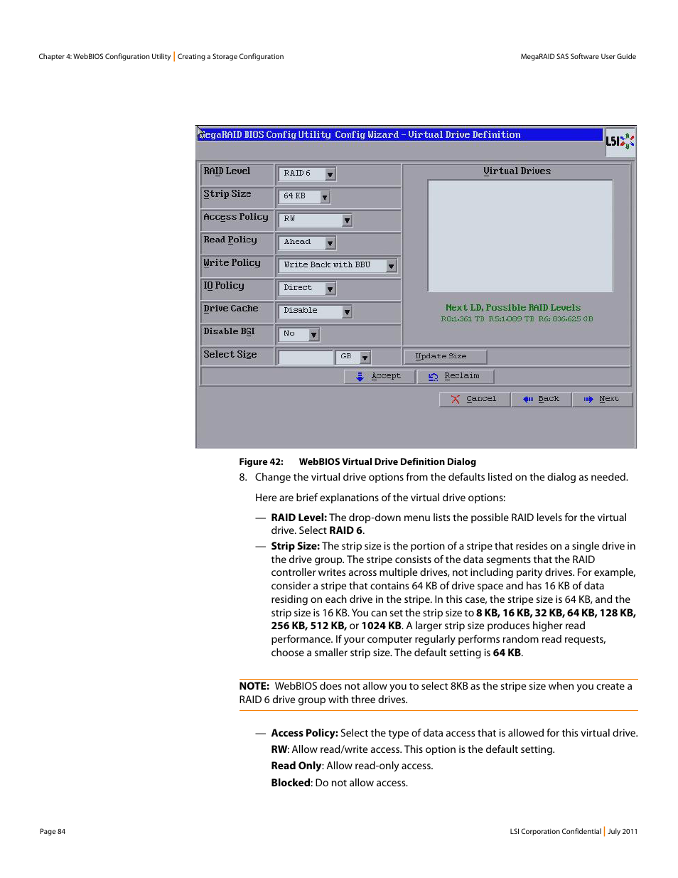 Avago Technologies MegaRAID Fast Path Software User Manual | Page 84 / 502