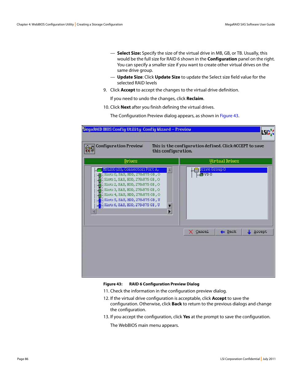 Avago Technologies MegaRAID Fast Path Software User Manual | Page 86 / 502