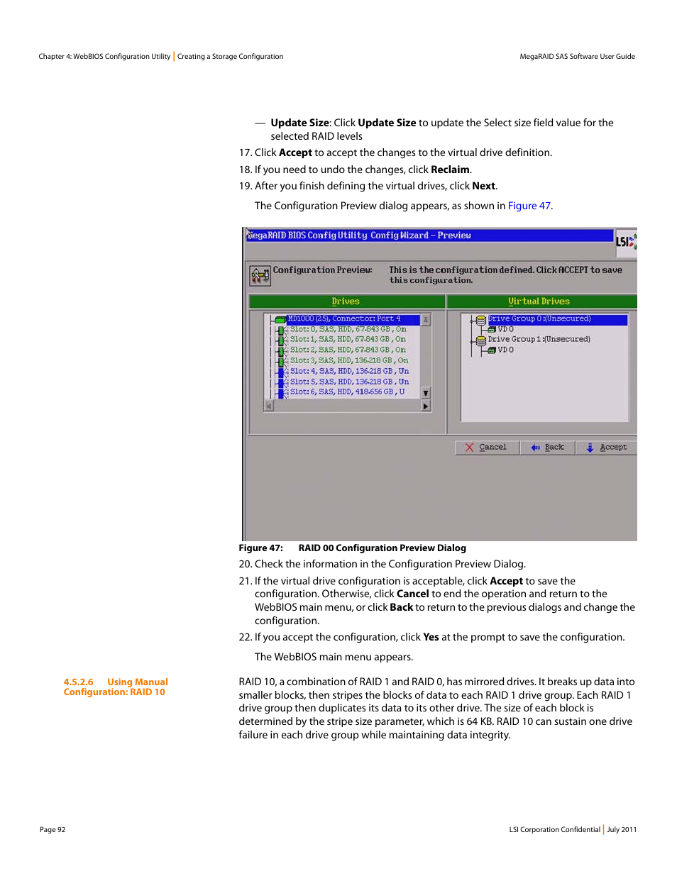 Avago Technologies MegaRAID Fast Path Software User Manual | Page 92 / 502