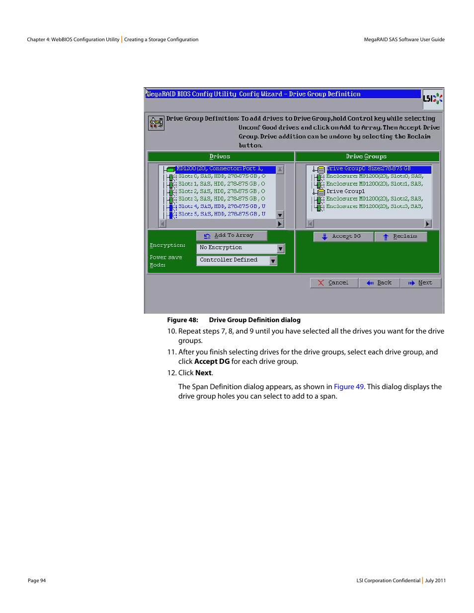 Avago Technologies MegaRAID Fast Path Software User Manual | Page 94 / 502
