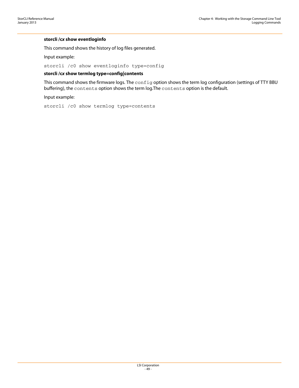 Avago Technologies MegaRAID SAS 9240-4i User Manual | Page 49 / 80