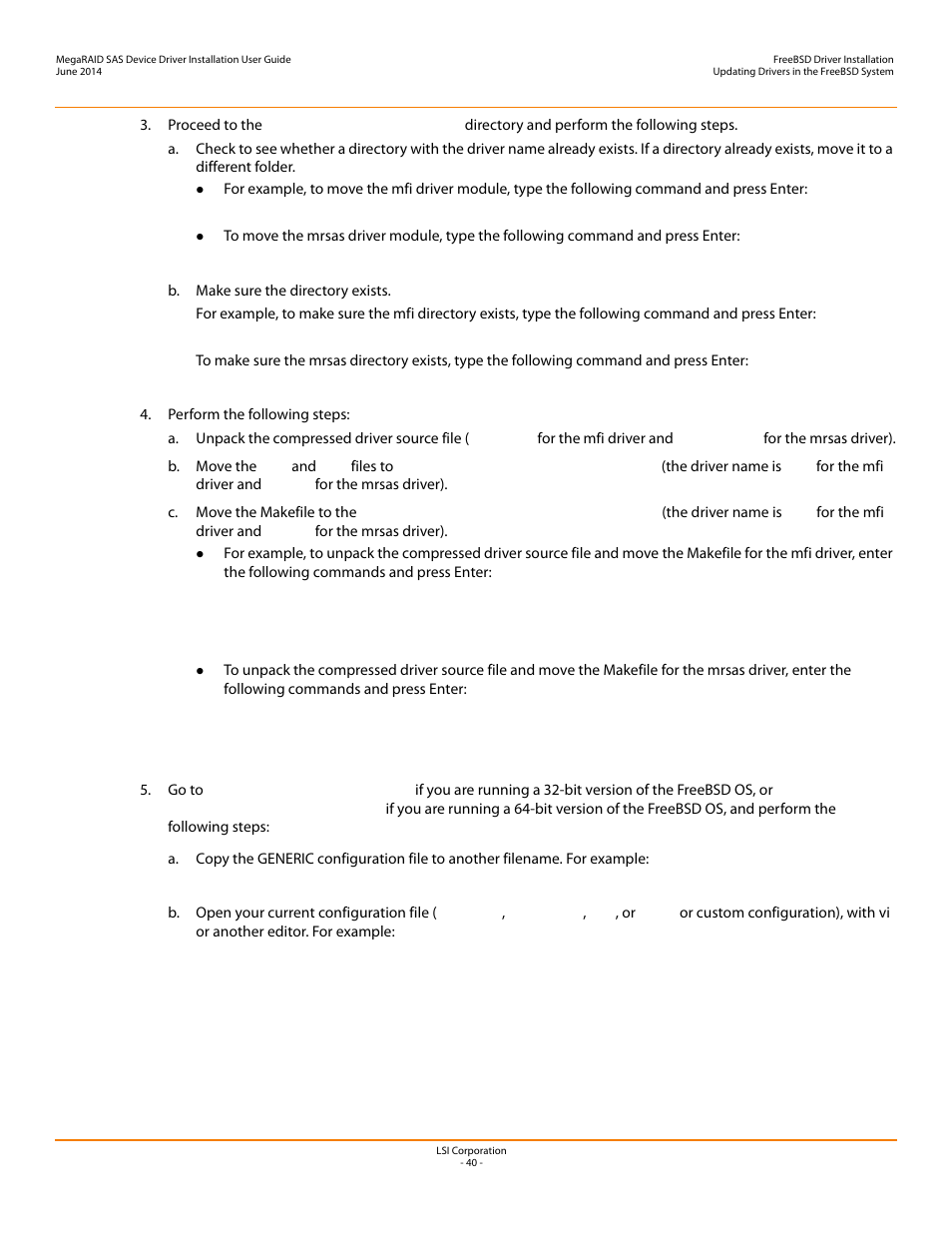 Avago Technologies MegaRAID SAS 9240-4i User Manual | Page 40 / 64