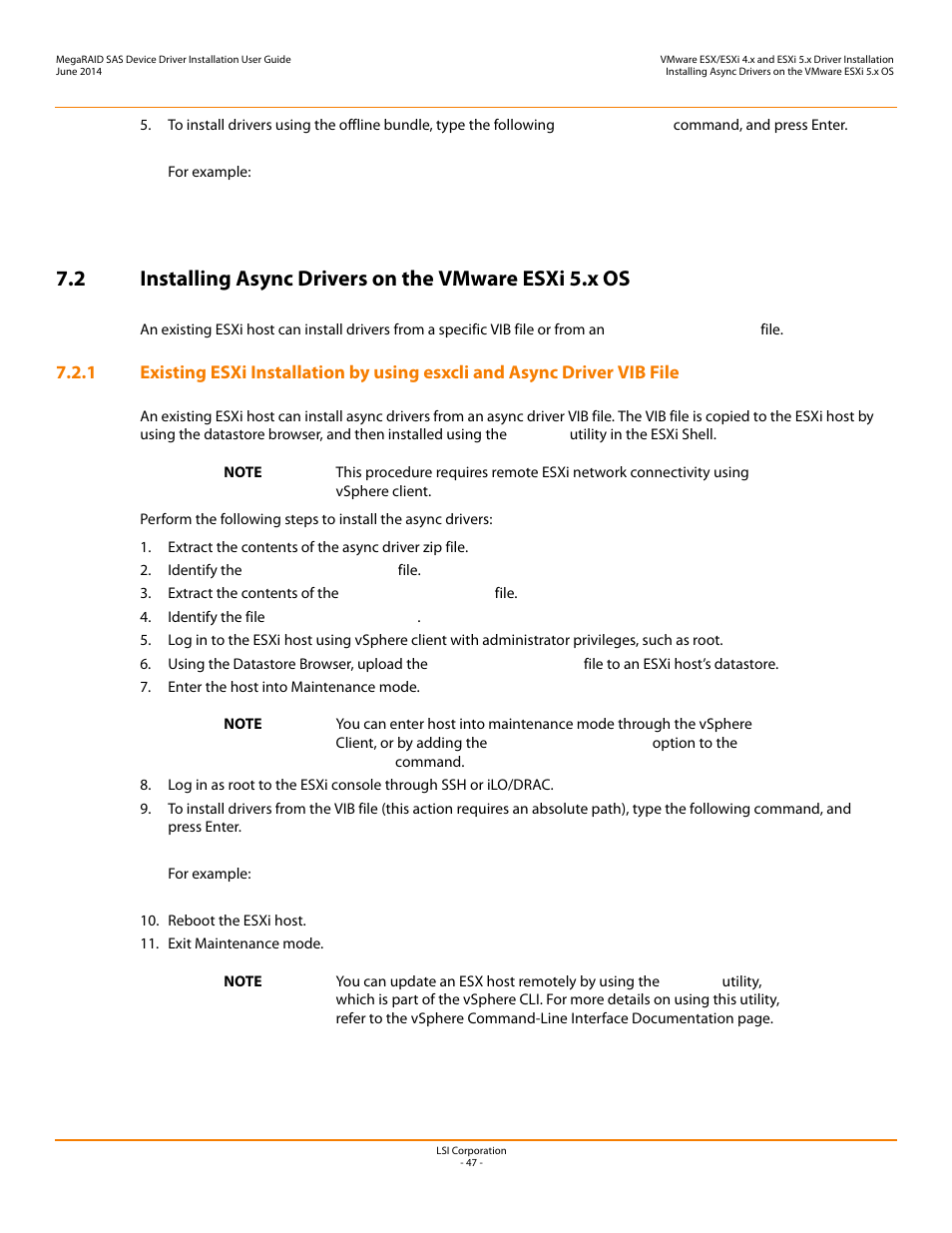Avago Technologies MegaRAID SAS 9240-4i User Manual | Page 47 / 64