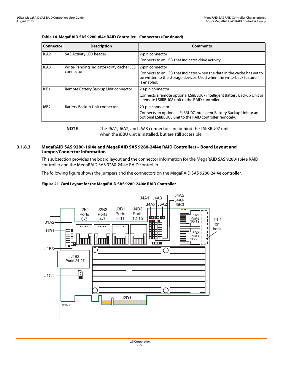 Avago Technologies MegaRAID SAS 9240-4i User Manual | Page 55 / 92