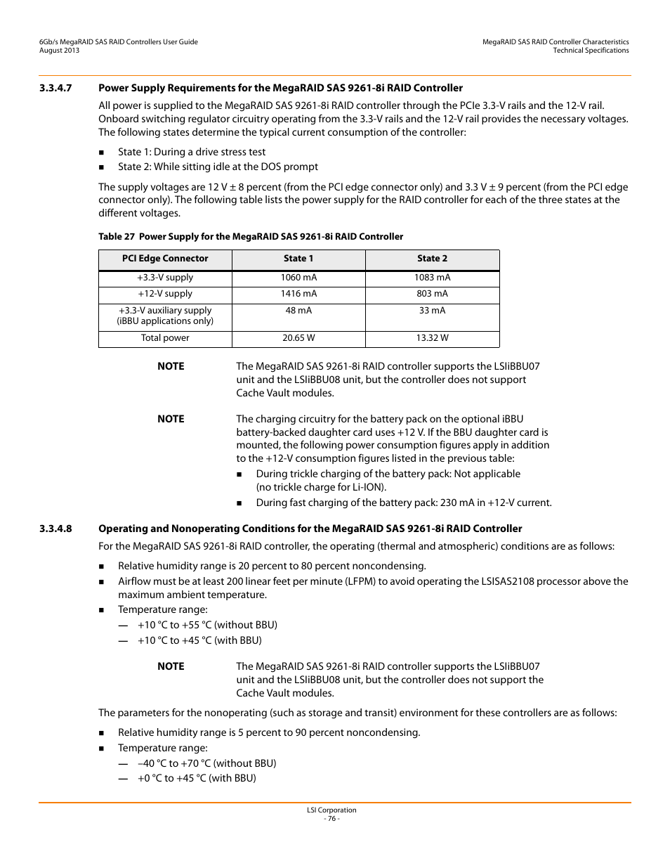 Avago Technologies MegaRAID SAS 9240-4i User Manual | Page 76 / 92