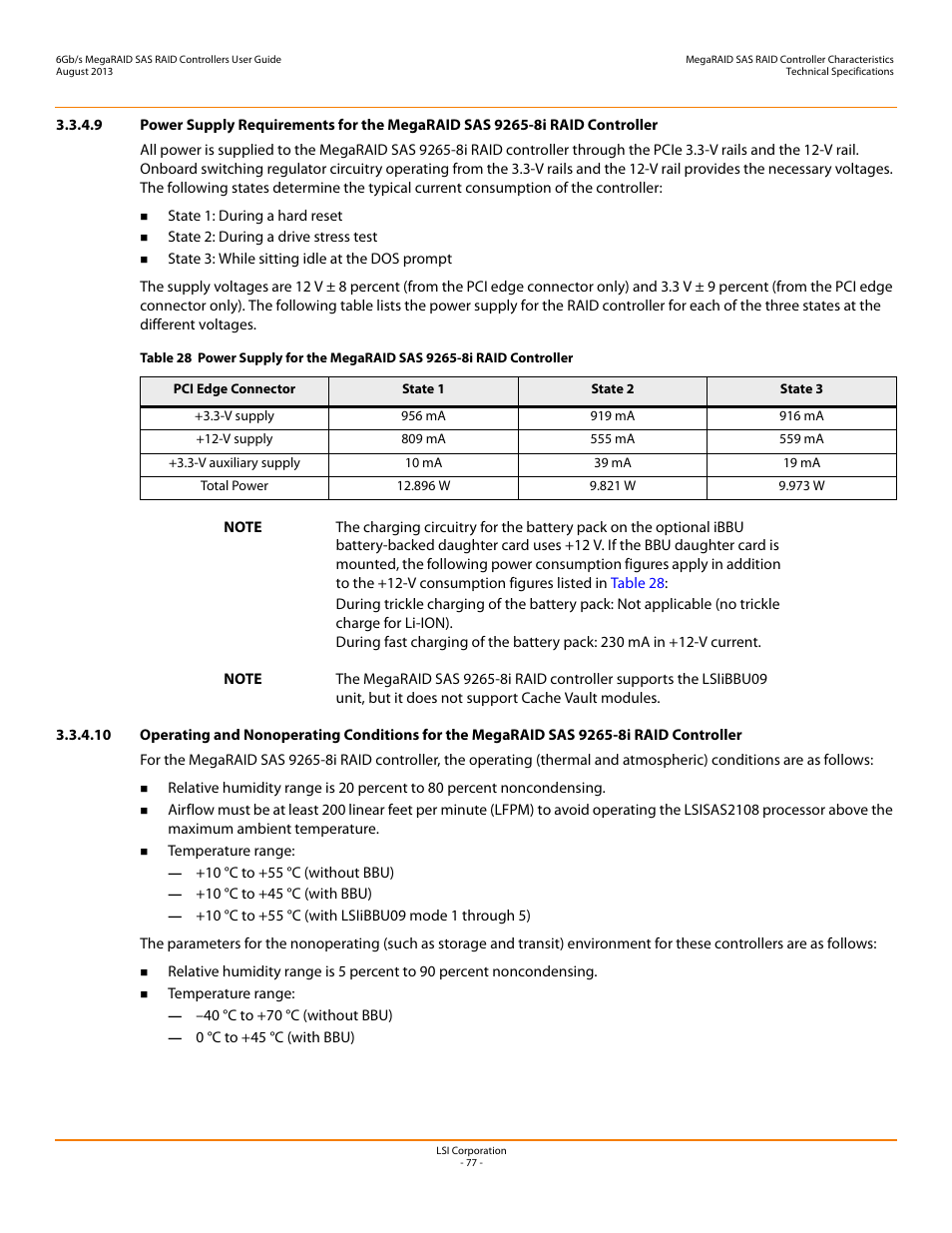 Avago Technologies MegaRAID SAS 9240-4i User Manual | Page 77 / 92