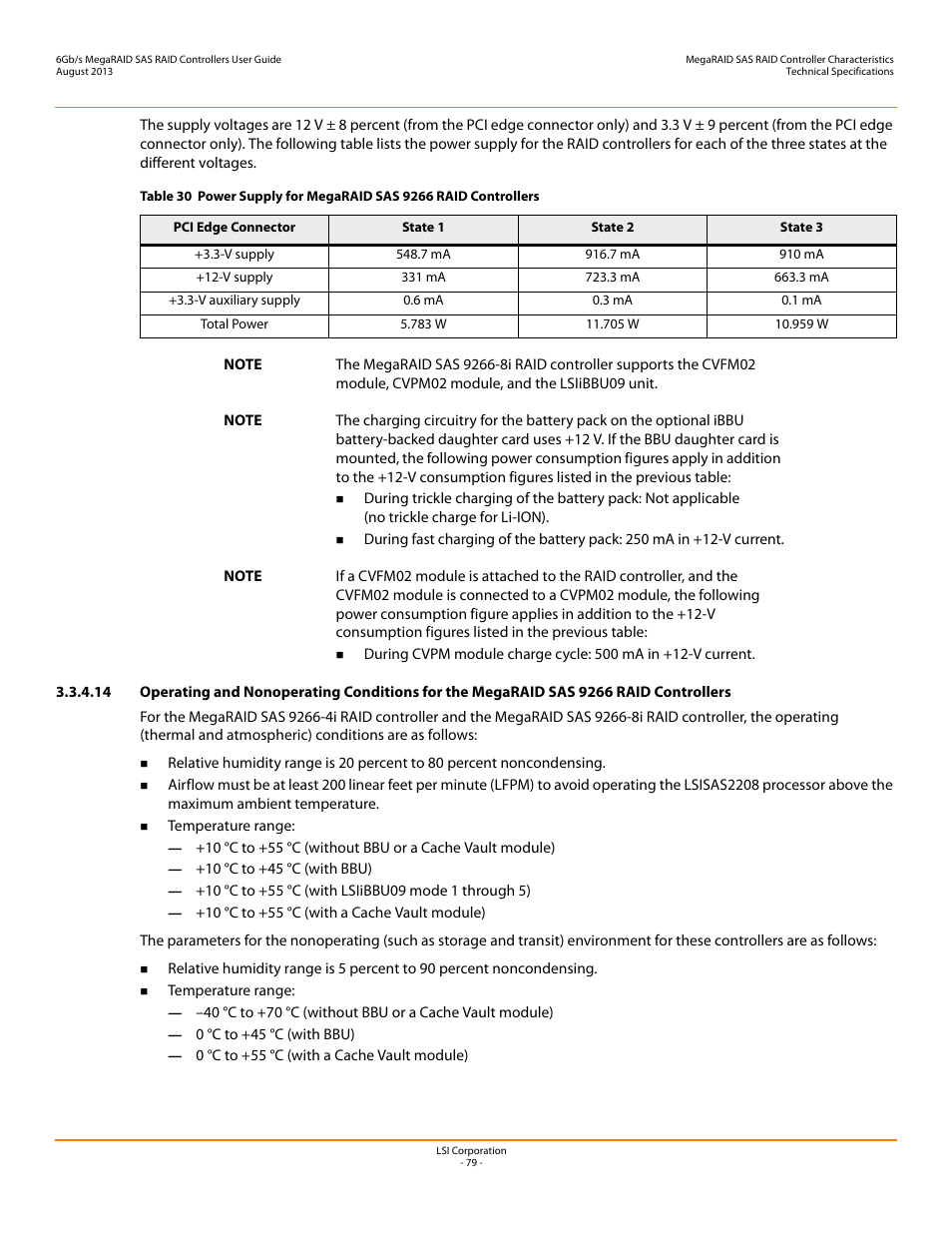 Avago Technologies MegaRAID SAS 9240-4i User Manual | Page 79 / 92