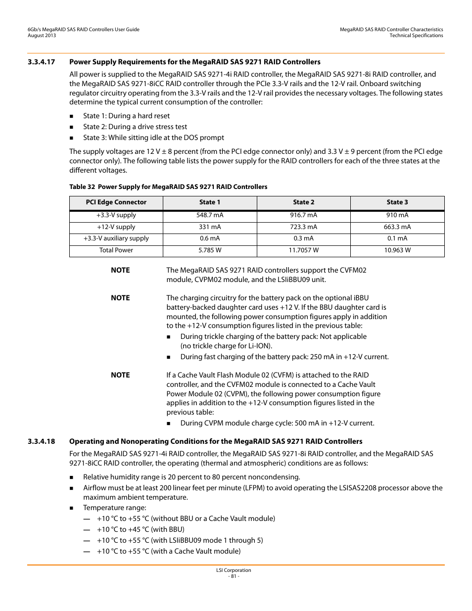 Avago Technologies MegaRAID SAS 9240-4i User Manual | Page 81 / 92