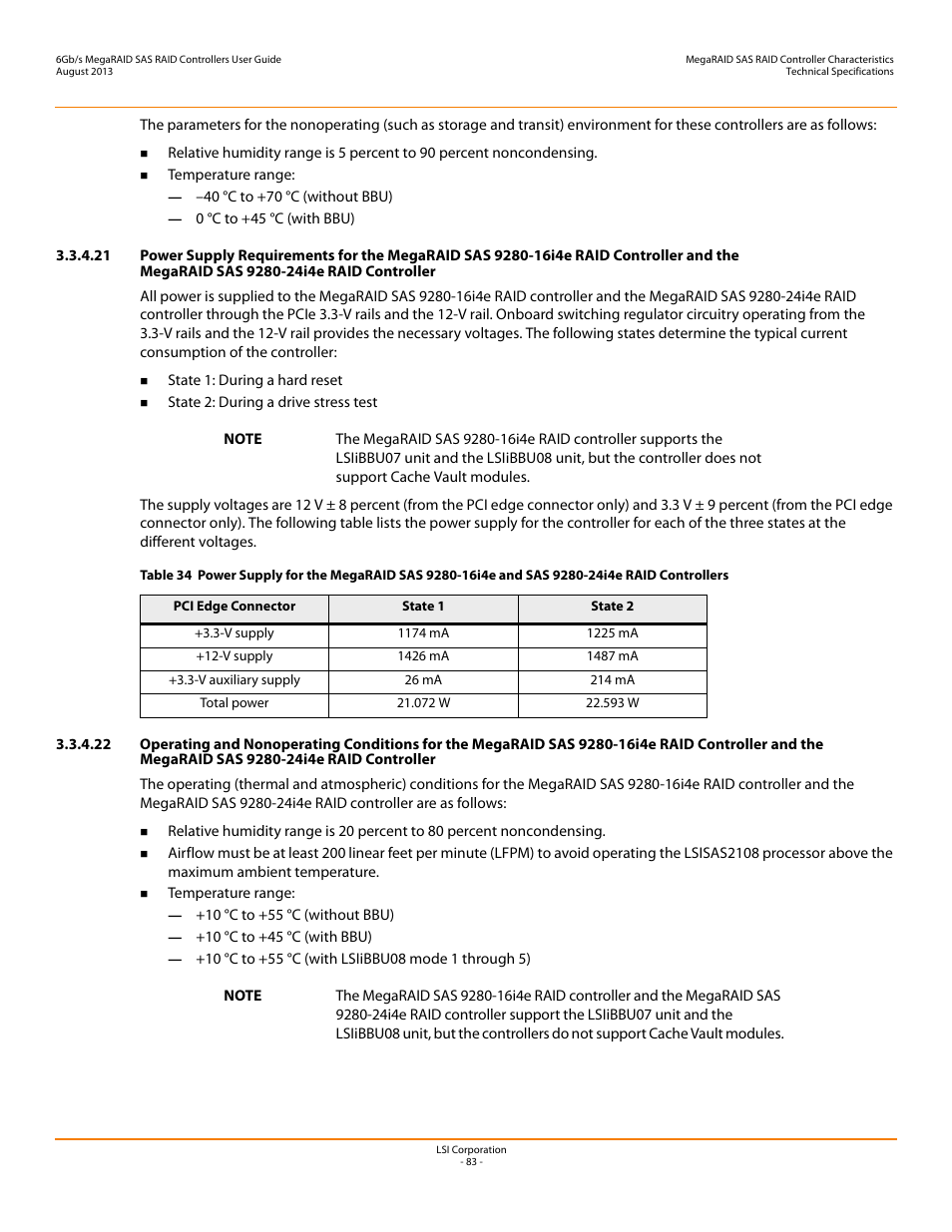 Avago Technologies MegaRAID SAS 9240-4i User Manual | Page 83 / 92