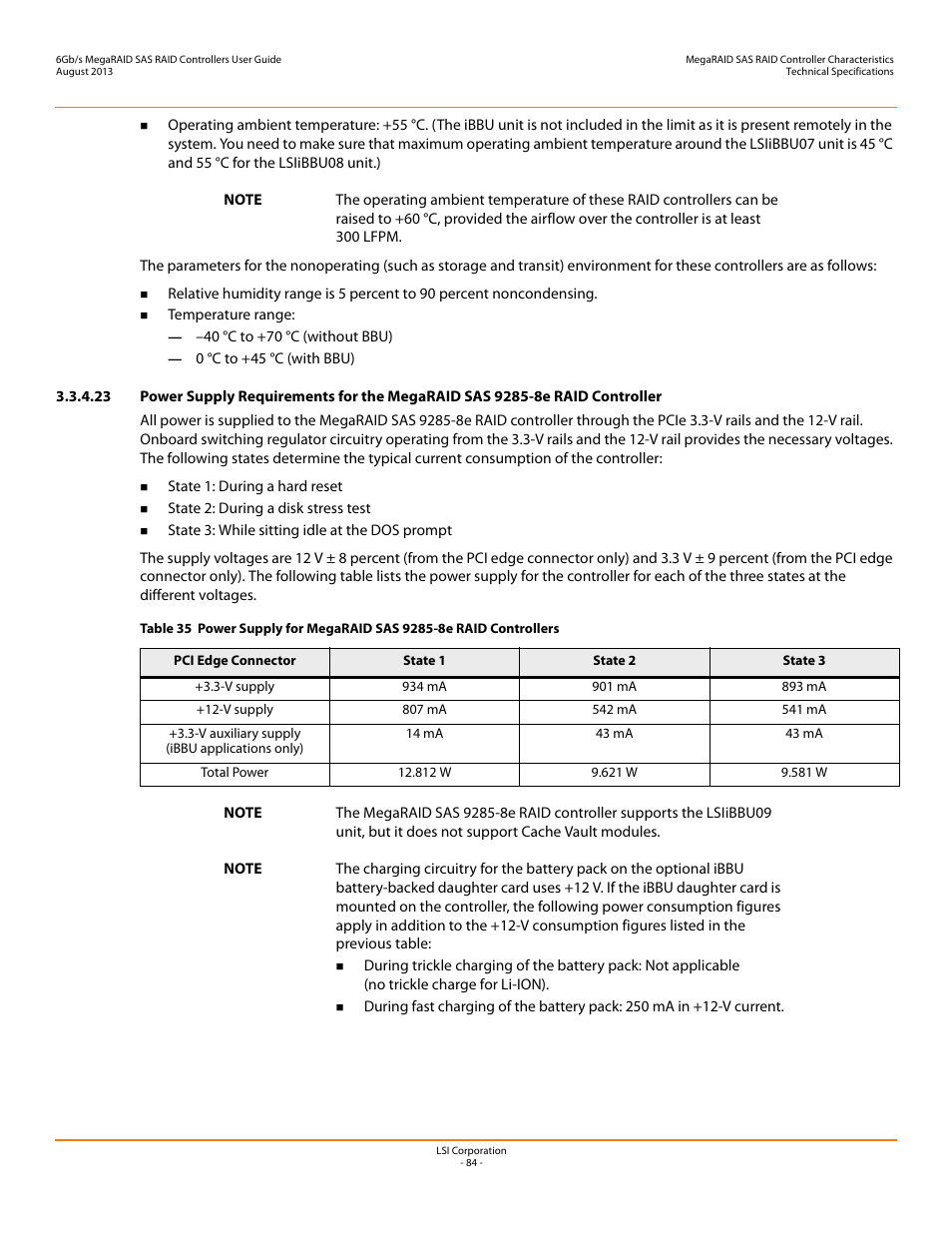 Avago Technologies MegaRAID SAS 9240-4i User Manual | Page 84 / 92