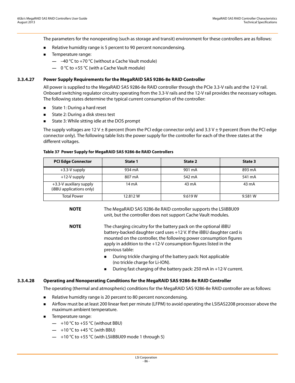 Avago Technologies MegaRAID SAS 9240-4i User Manual | Page 86 / 92