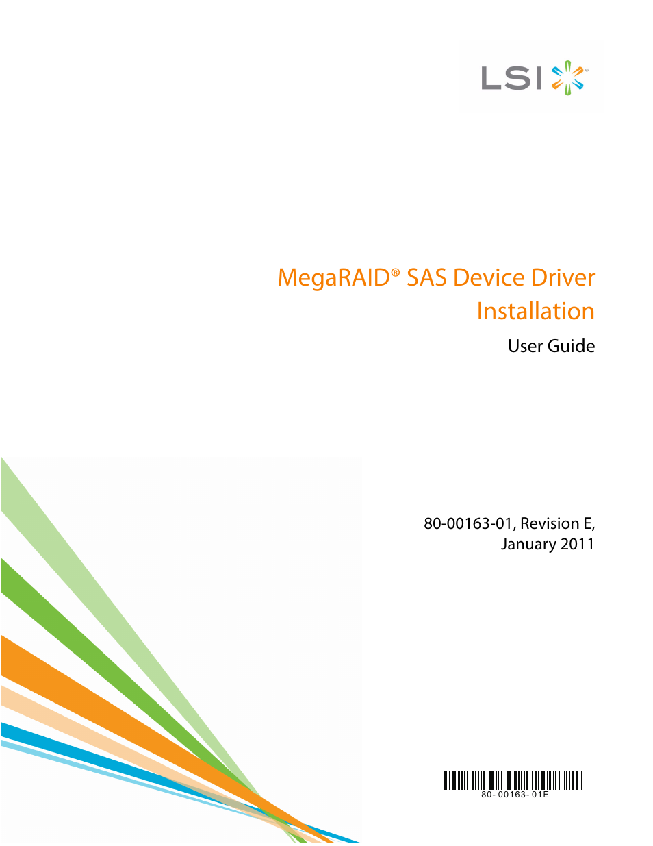 Avago Technologies MegaRAID SAS 9240-4i User Manual | 28 pages