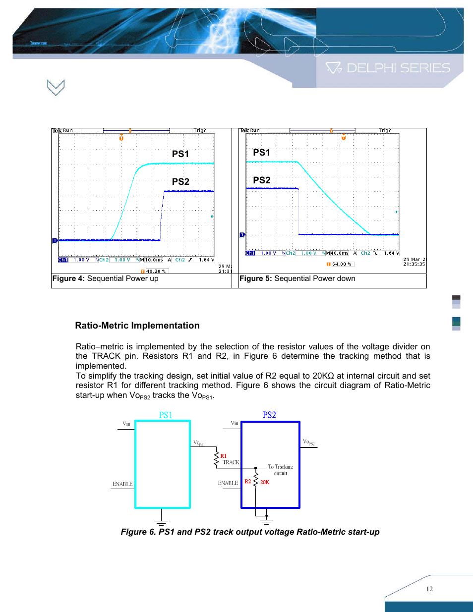 Ratio-metric implementation, Ps1 ps2 ps1 ps2 | Delta Electronics DNS SIP Series User Manual | Page 12 / 20