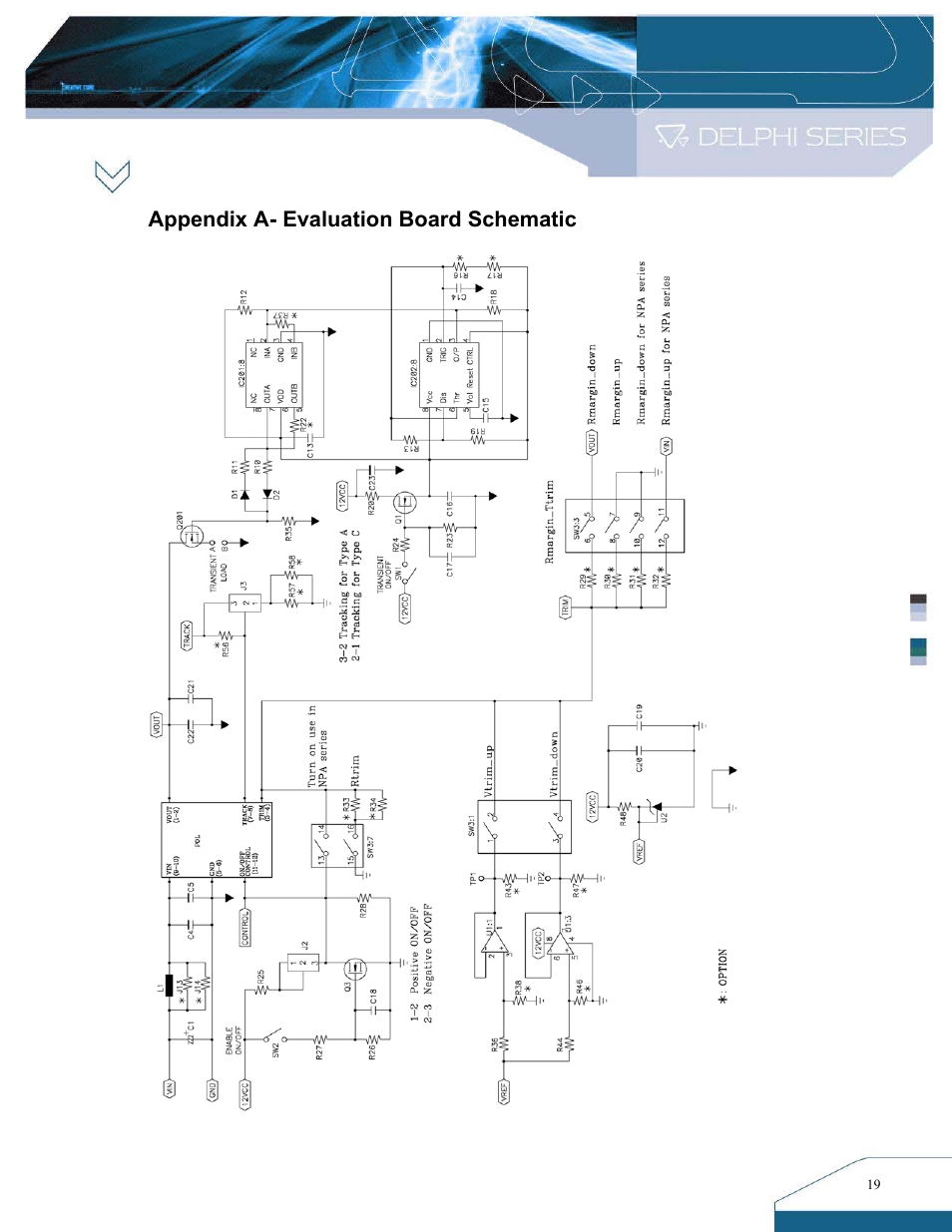 Appendix a- evaluation board schematic | Delta Electronics DNS SIP Series User Manual | Page 19 / 20