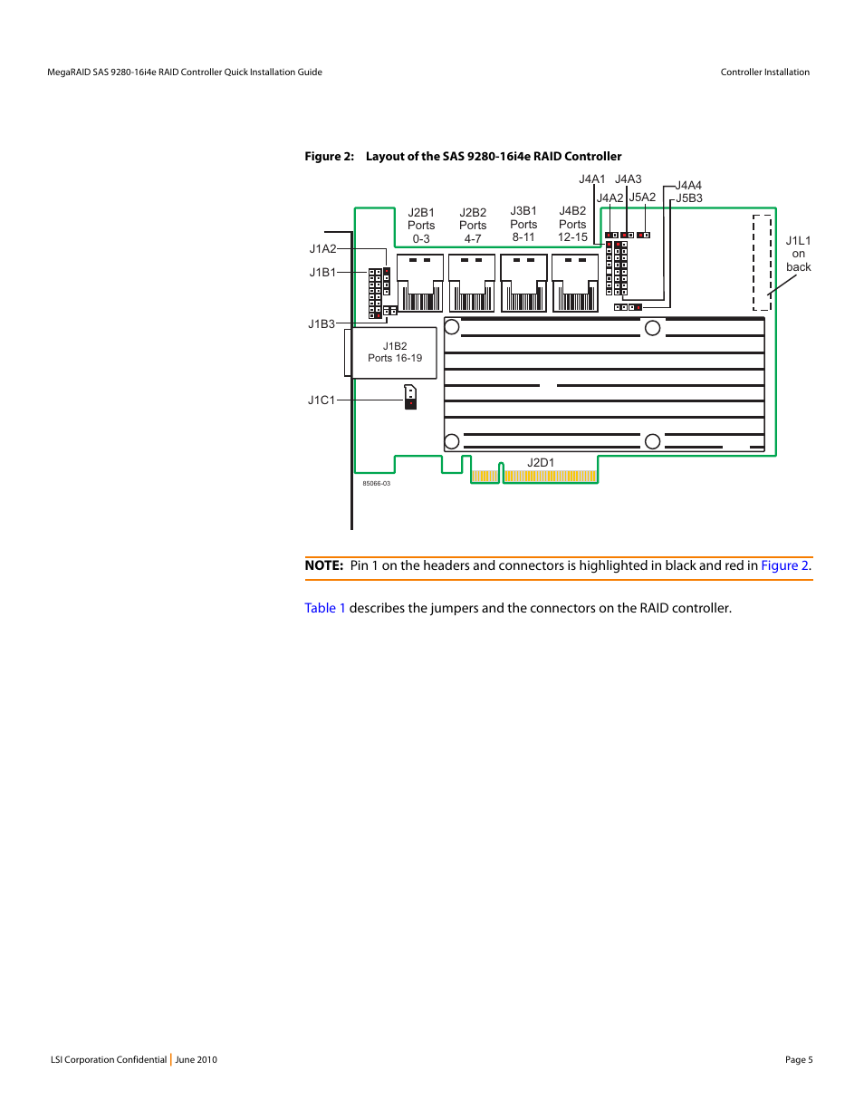 Avago Technologies MegaRAID SAS 9280-16i4e User Manual | Page 5 / 12