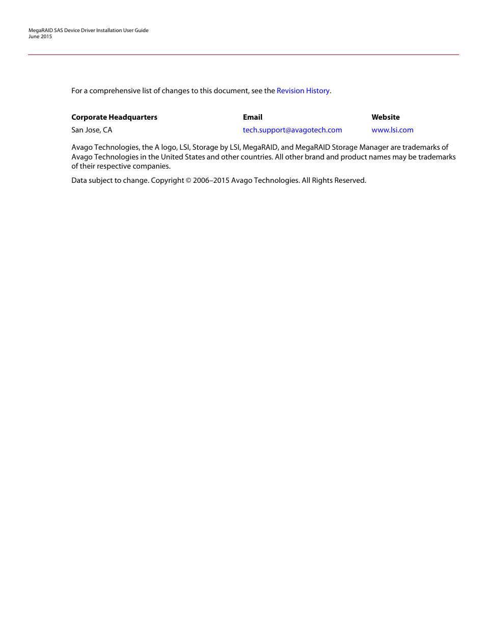 Avago Technologies MegaRAID SAS 9341-4i User Manual | Page 2 / 72