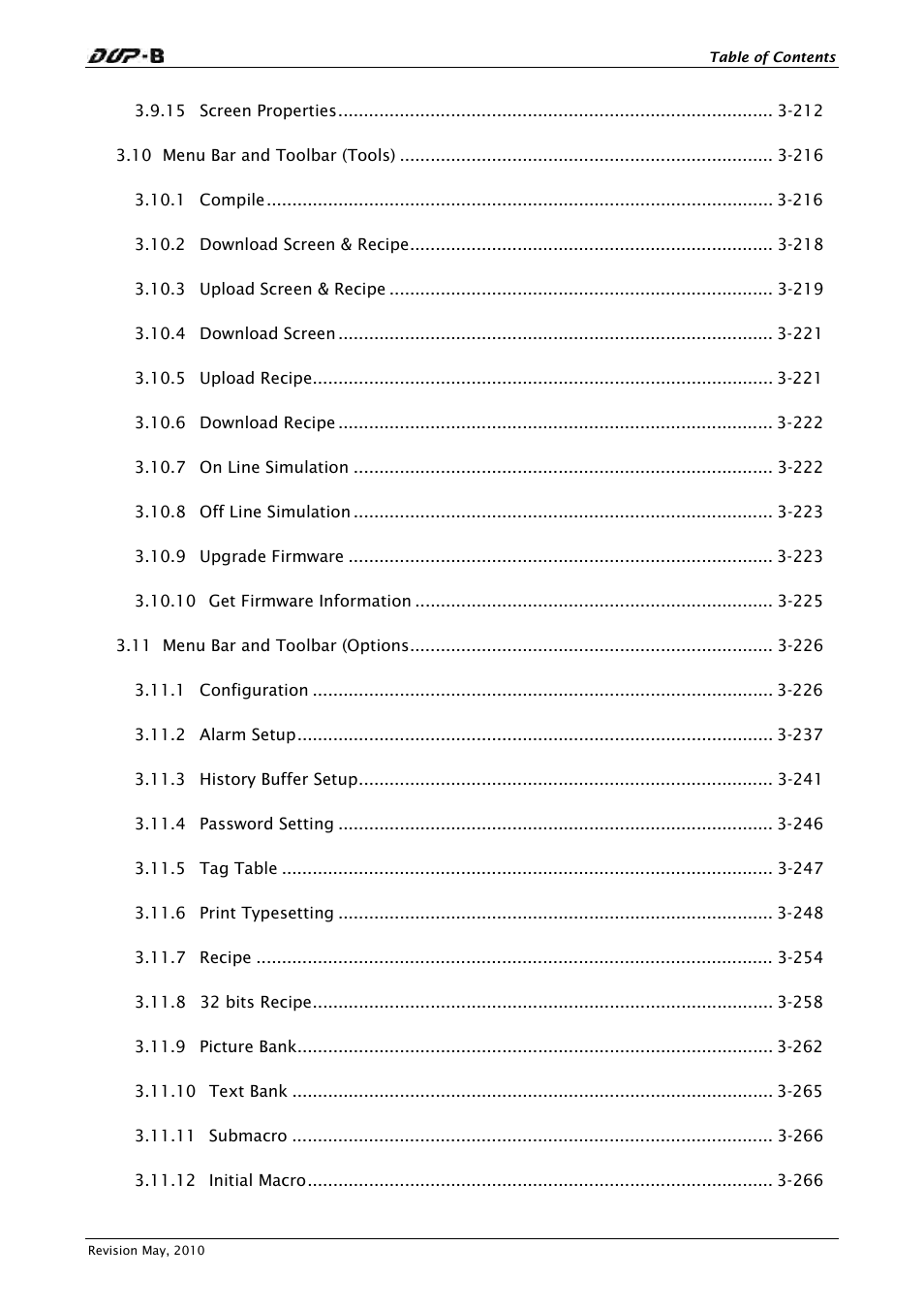 Delta Electronics DELTA DUP-B User Manual | Page 10 / 491