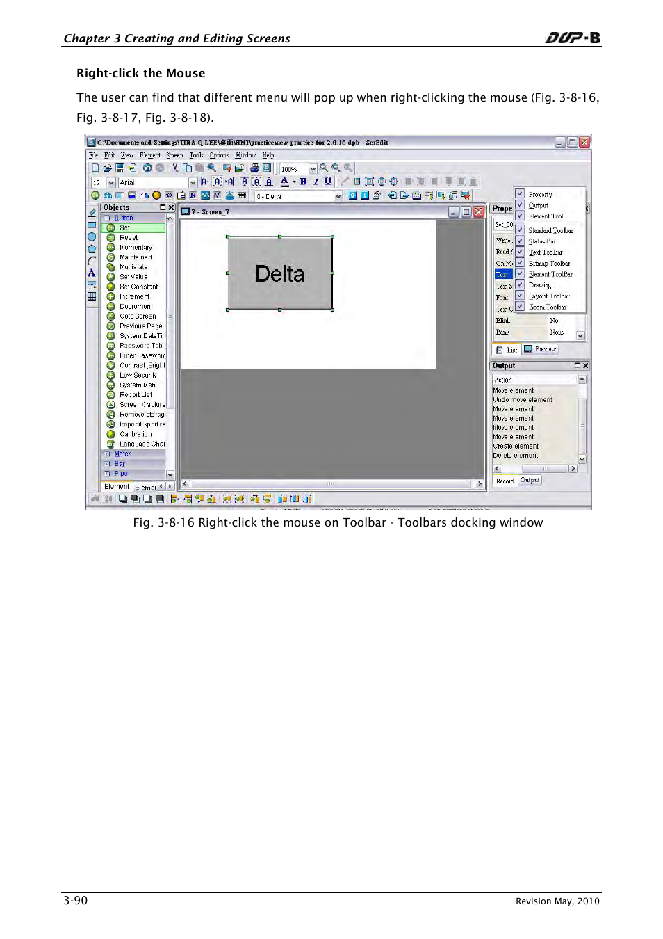 Delta Electronics DELTA DUP-B User Manual | Page 111 / 491