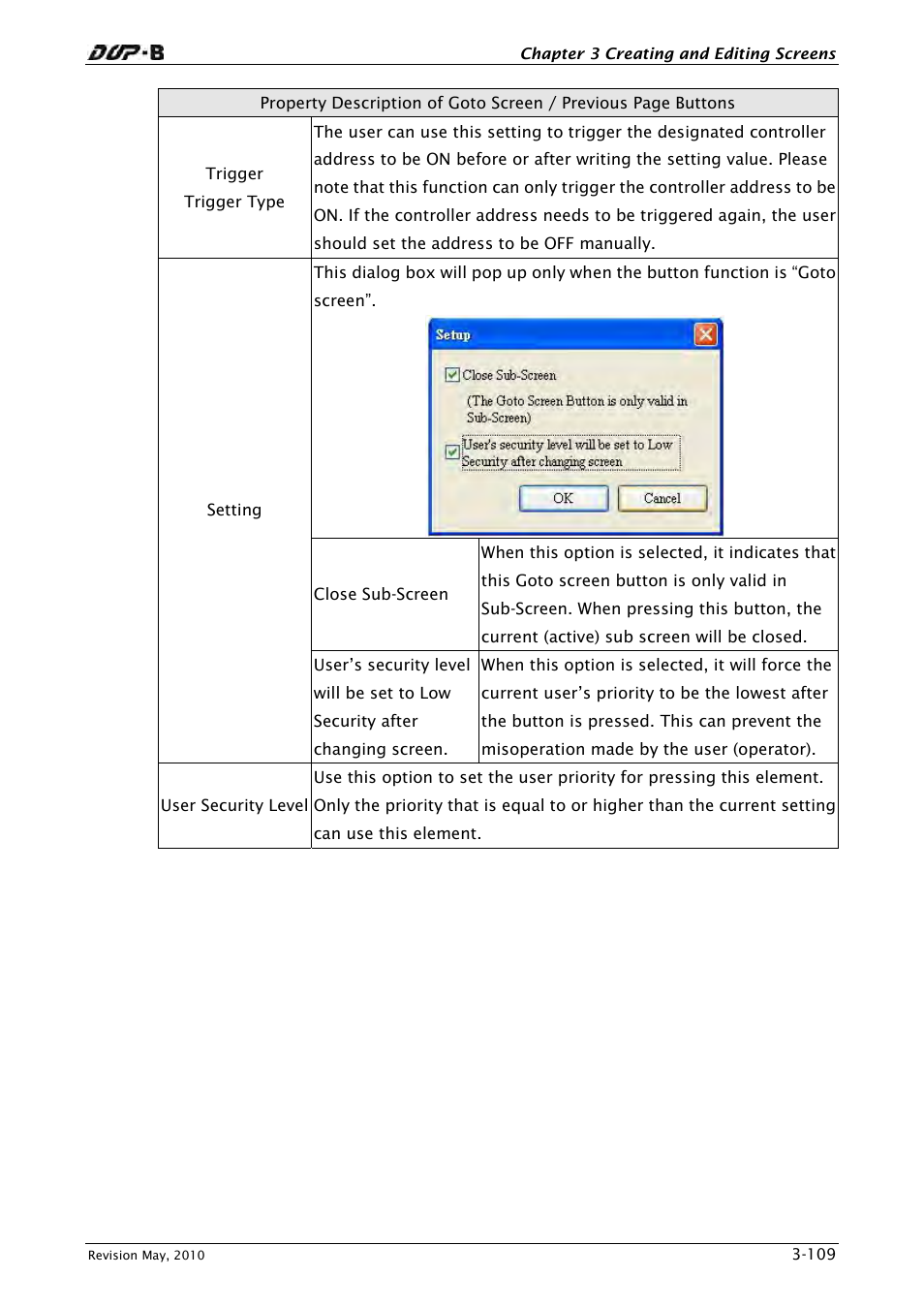 Delta Electronics DELTA DUP-B User Manual | Page 130 / 491