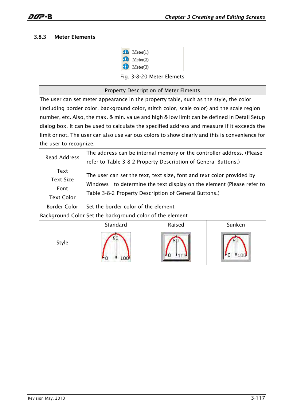 3 meter elements | Delta Electronics DELTA DUP-B User Manual | Page 138 / 491
